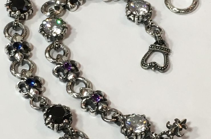 カスタムペアブレスレット☆