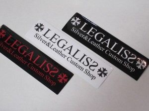 LEGALISS　ステッカー横全色